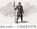 Spear soldier 136687078