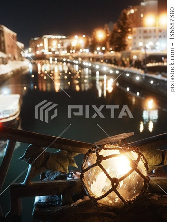 Otaru Snow Light Path Canal Venue Canal and Floating Candles Otaru Snow Light Path Canal Venue Canal and Floating Candles 136687380