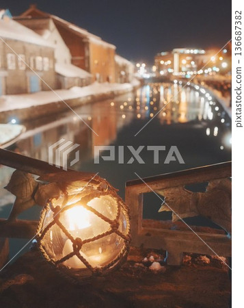 Otaru Snow Light Path Canal Venue Canal and Floating Candles Otaru Snow Light Path Canal Venue Canal and Floating Candles 136687382