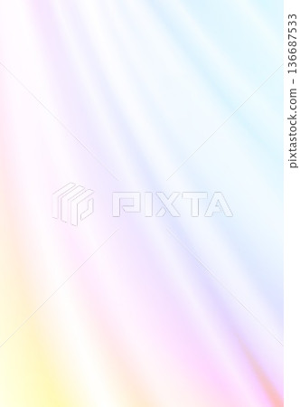 彩虹色的窗簾 136687533