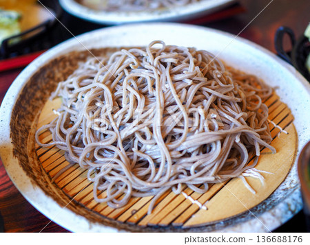 夏天冷蕎麥麵 夏天冷蕎麥麵 136688176