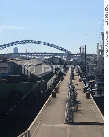 Taisho Inner Port in Taisho Ward, Osaka City 136688850