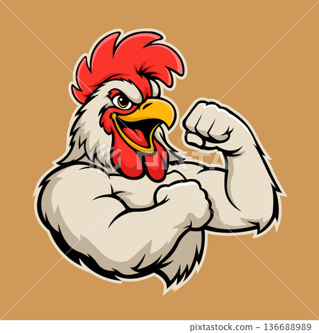 rooster mascot logo illustration vector design template modern style eps 10 rooster mascot logo illustration vector design template modern style eps 10 136688989
