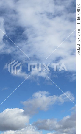 Cloud in blue sky 136689058