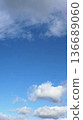  Blue sky and clouds 136689060