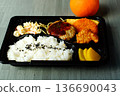 Delicious side dish bento 136690043