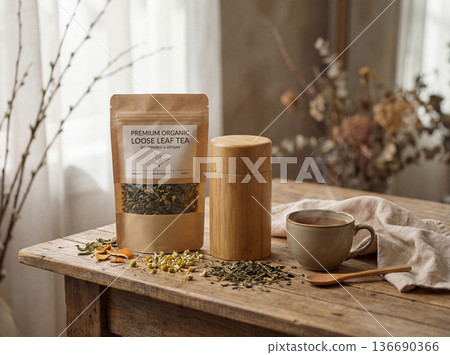 Organic Black Tea 136690366