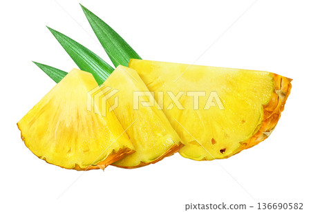 Pineapple illustration pineapple realistic 136690582