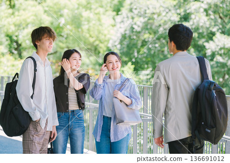 大學生 國際學生 校園生活 136691012