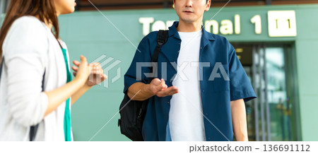 機場告別與對話 ■拍攝合作：關西國際機場（KIX） 136691112