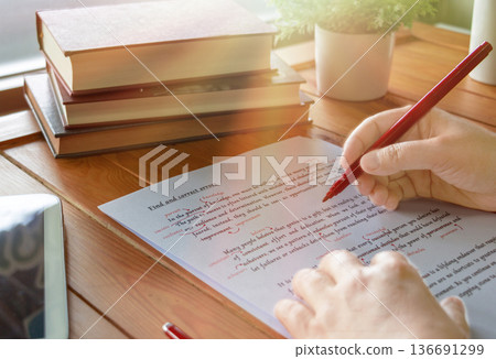 proofreading paper on process of service 136691299