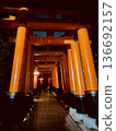 Fushimi Inari Taisha Shrine at night 01 136692157