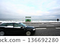 Coast north from Rungsted Kyst in Danmark 136692280