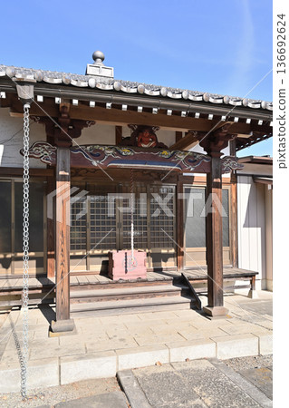 Walking around Koshigaya: Jodo sect Tengakuji Temple, Koshigaya Kannon Hall, Koshigaya City 136692624