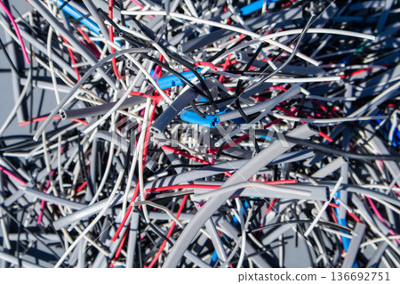 VVF電纜護套邊角料,用於二級電工技能測試練習 VVF電纜護套邊角料,用於二級電工技能測試練習 136692751