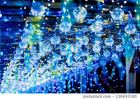 【愛知縣飛島村】飛島宵燈：風鈴與燈光交相輝映的壯麗景色 136693380