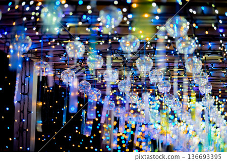 【愛知縣飛島村】飛島宵燈：風鈴與燈光交相輝映的壯麗景色 136693395