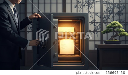 A safe to protect your digital assets 136693438