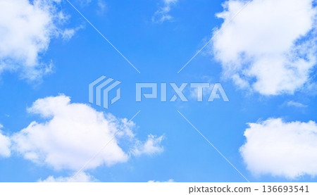 Blue sky and cloud image 136693541