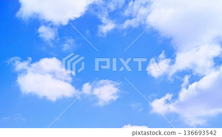 Blue sky and cloud image 136693542