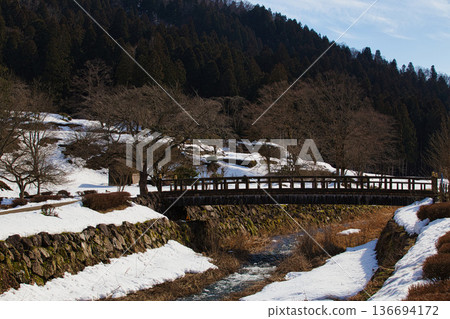 Spring is approaching at the Ichijodani Asakura clan ruins Spring is approaching at the Ichijodani Asakura clan ruins 136694172