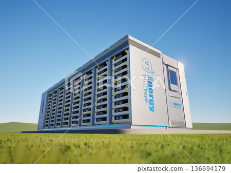 Energy storage system or battery container unit see through Energy storage system or battery container unit see through 136694179