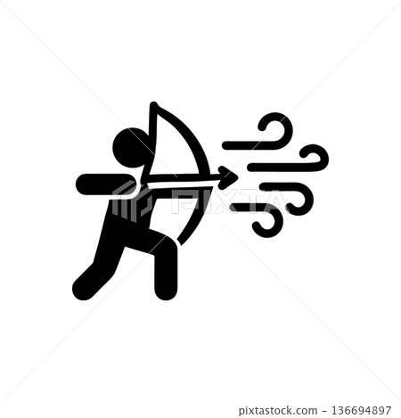 Aiming Through Adversity Icon Aiming Through Adversity Icon 136694897