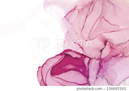 Watercolor style frame 136695583