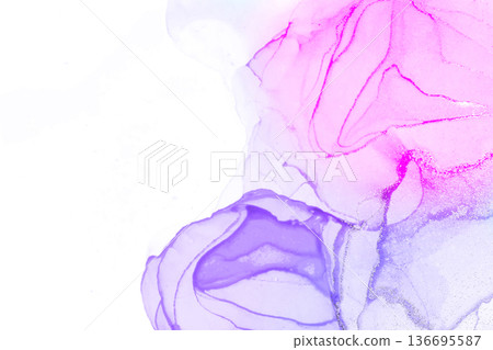 Watercolor style frame Watercolor style frame 136695587