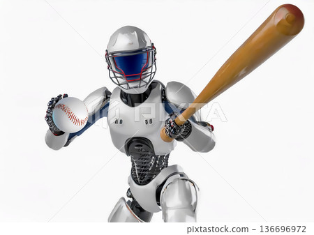 會打棒球的人形機器人 136696972