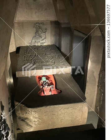 Mexico's National Museum of Anthropology, Tomb of Pakal the Great 136697577