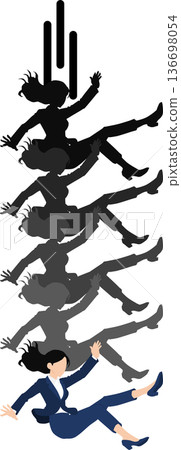 失敗女商人的插圖 失敗女商人的插圖 136698054