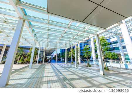 Tokyo, Minato Ward, JR Tamachi Station, Shibaura Exit, cityscape. msb Tamachi 136698963
