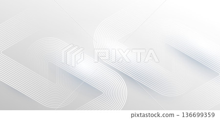 white abstract background modern vector illustration 136699359
