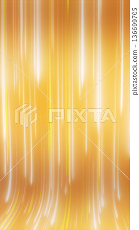 Soft vertical streaks of gold and white light blending into a glowing flowing abstract background Soft vertical streaks of gold and white light blending into a glowing flowing abstract background 136699705