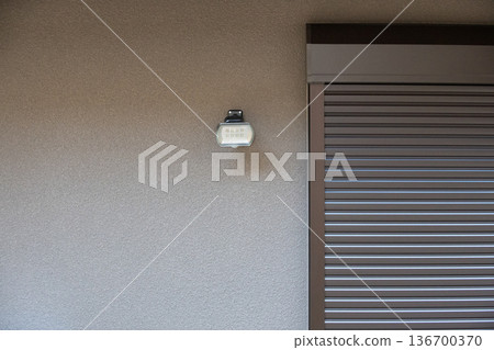 Security lights and shutters Security lights and shutters 136700370
