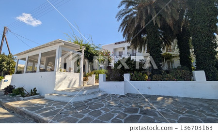 Island resort view with gazebo and garden along with a street Island resort view with gazebo and garden along with a street 136703163