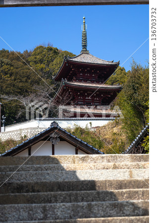 西國寺的歷史階梯與寶塔 136703732