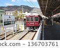 Hankyu Railway trains stopping at Minoh Station and Minoh Kanko Hotel 136703761