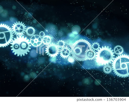 Space Steampunk Background Space Steampunk Background 136703904