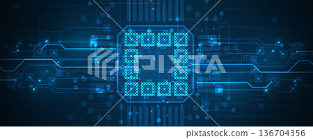 Ukrainian moderm technology background for science and business theme Ukrainian moderm technology background for science and business theme 136704356