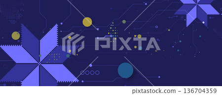 Ukrainian moderm technology background for science and business theme Ukrainian moderm technology background for science and business theme 136704359