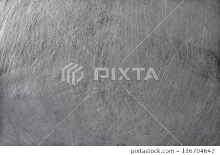 aluminium metal texture background, scratches on polished stainless steel. aluminium metal texture background, scratches on polished stainless steel. 136704647