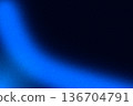 Glowing sapphire blue gradient abstract background with grain noise texture and luminous light curve 136704791
