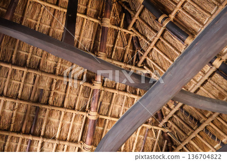 Old house ceiling Old house ceiling 136704822
