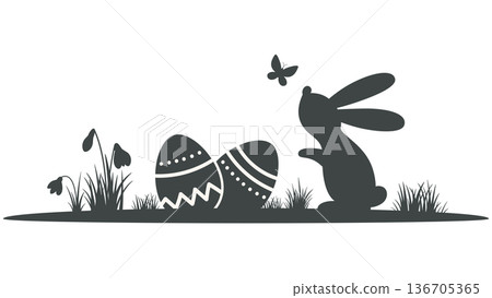 easter clip art wirh bunny easter clip art wirh bunny 136705365