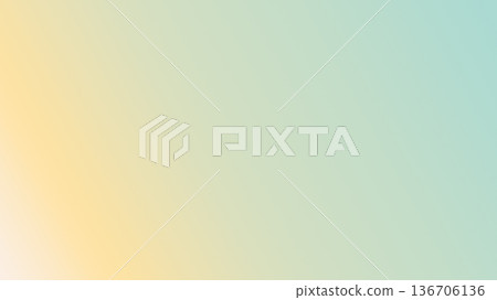 Refreshing yellow and green pastel abstract gradient background 136706136