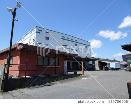 Logistics warehouse Logistics warehouse 136706906