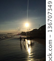 江之島海上日落 136707349