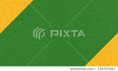 Green paper texture background with yellow corners and copy space for banner presentation template Green paper texture background with yellow corners and copy space for banner presentation template 136707881